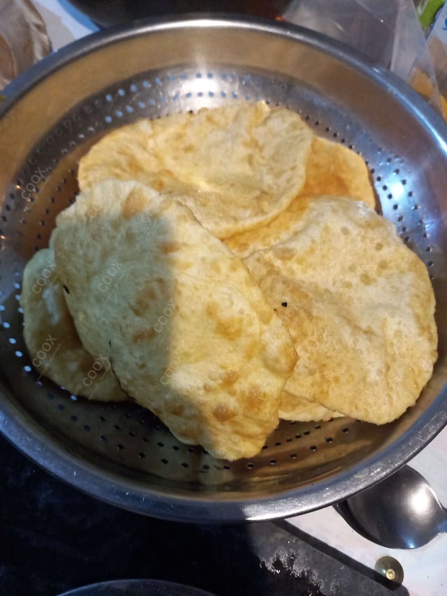 Delicious Bhature prepared by COOX