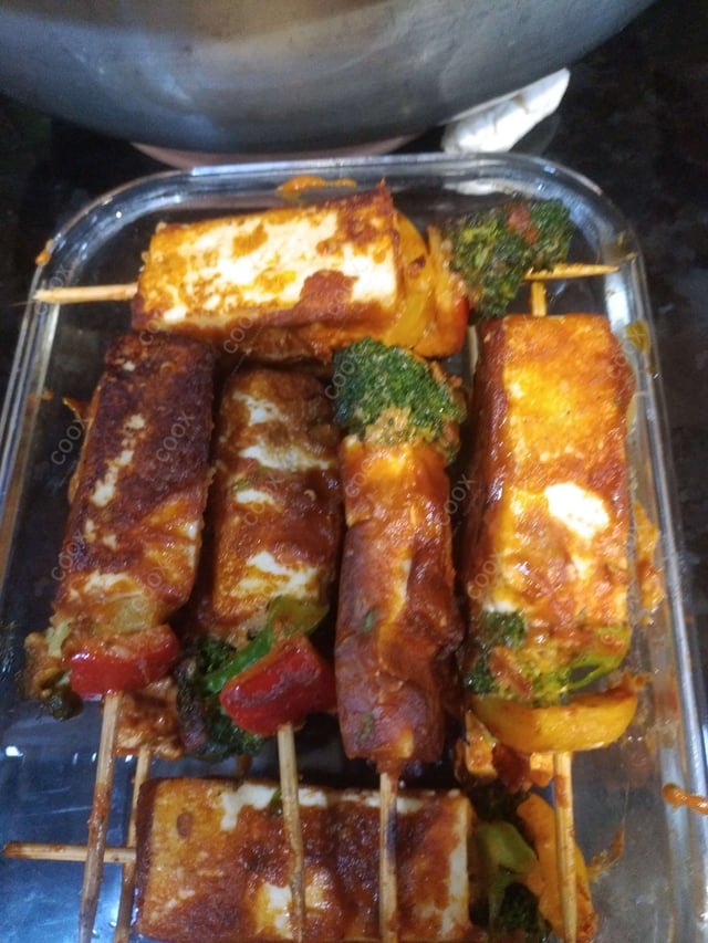 Delicious Thai Paneer Satay prepared by COOX