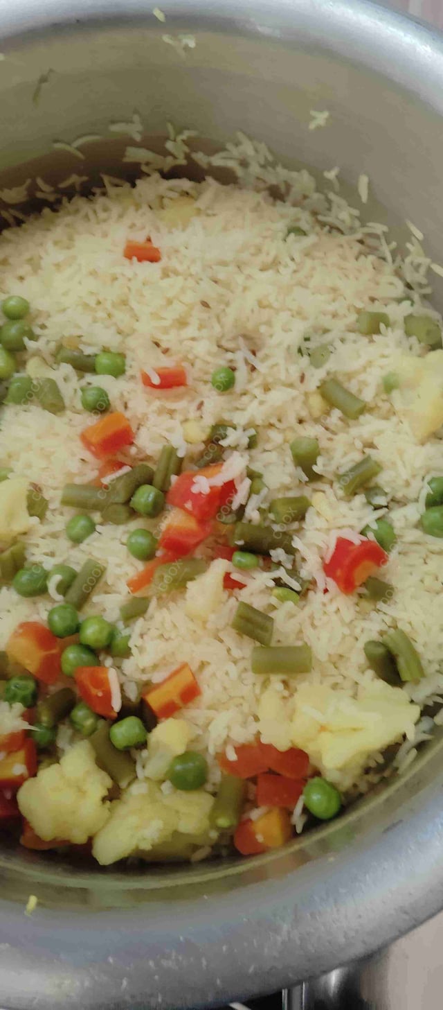 Delicious Veg Pulao prepared by COOX