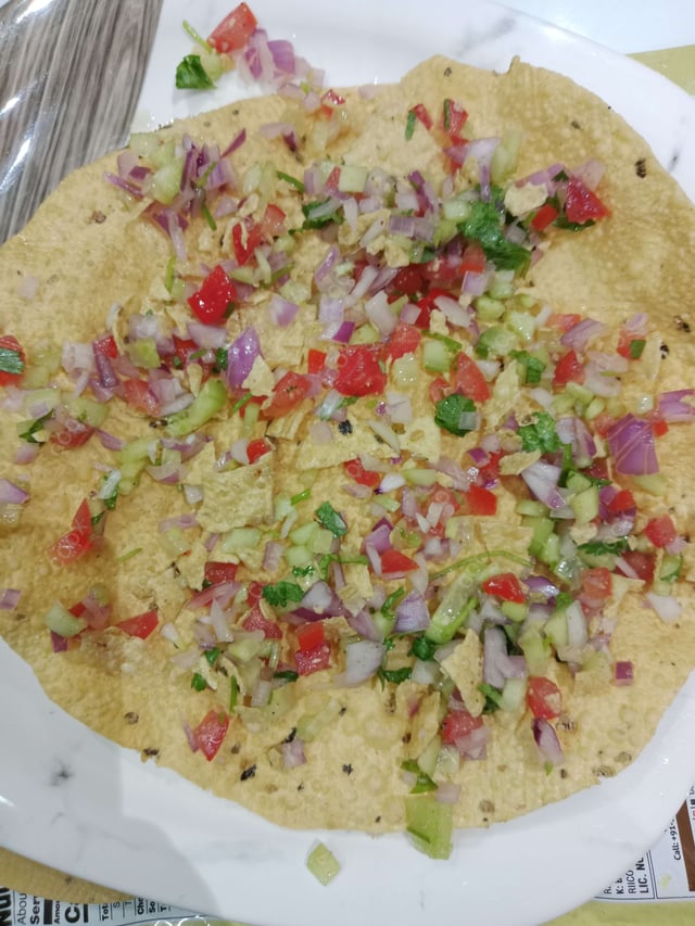 Delicious Masala Papad prepared by COOX