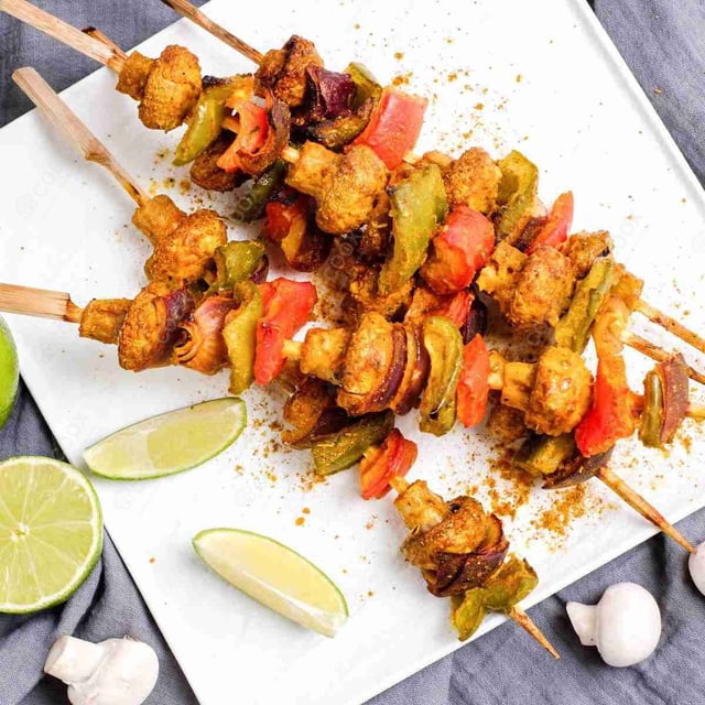 Delicious Mushroom Tikka prepared by COOX