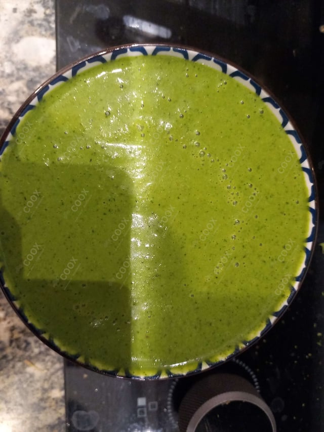 Delicious Green Chutney prepared by COOX