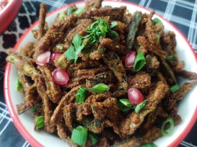 Delicious Kurkuri Bhindi prepared by COOX