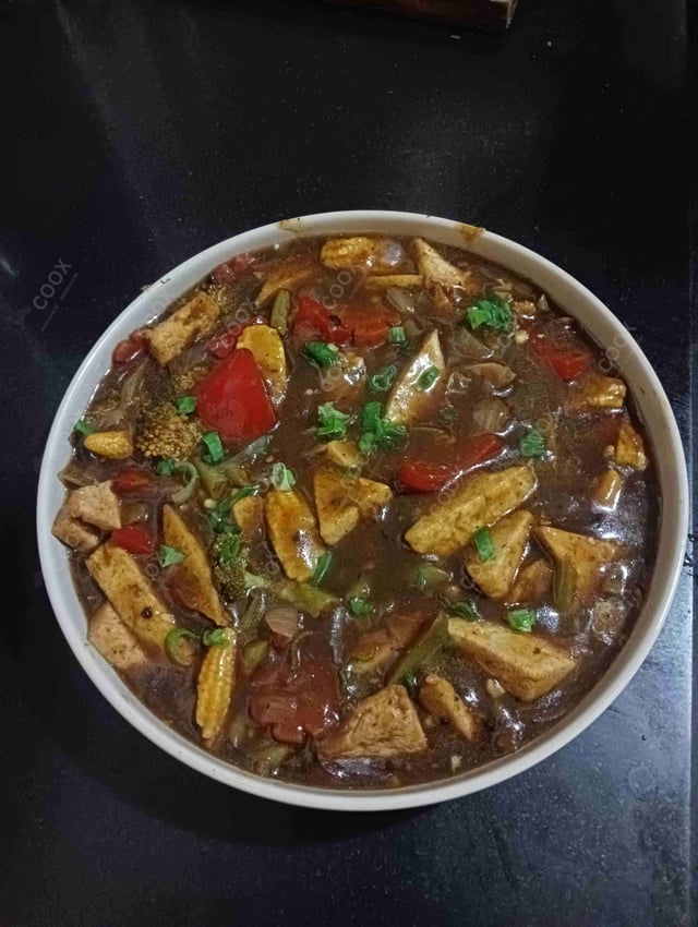 Delicious Tofu in Black Bean Sauce prepared by COOX