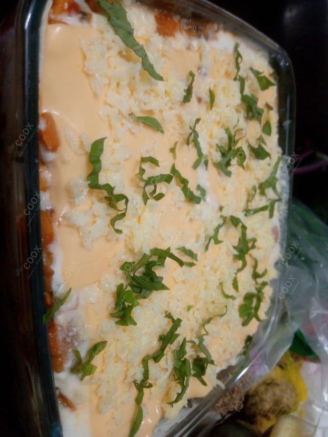 Delicious Veg Lasagna prepared by COOX