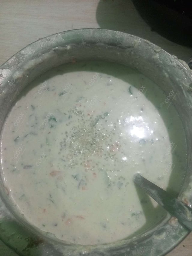 Delicious Mix Veg Raita prepared by COOX