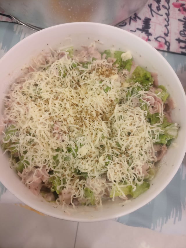 Delicious Chicken Caesar Salad prepared by COOX