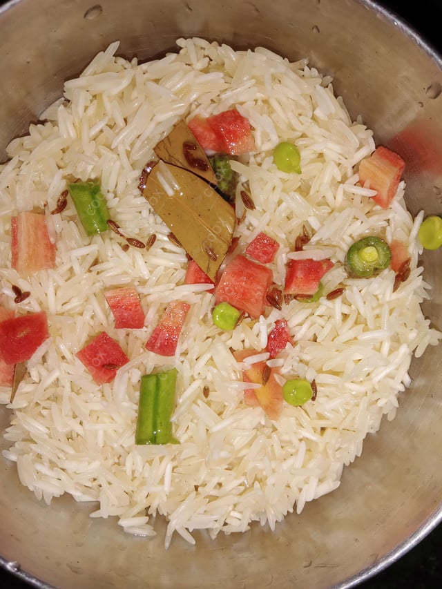 Delicious Veg Pulao prepared by COOX