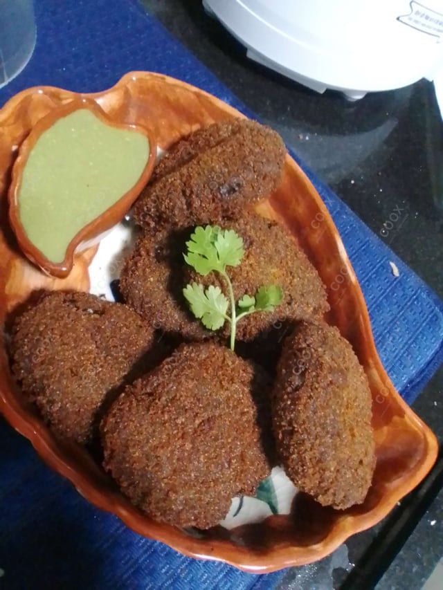 Delicious Hariyali Kebab prepared by COOX