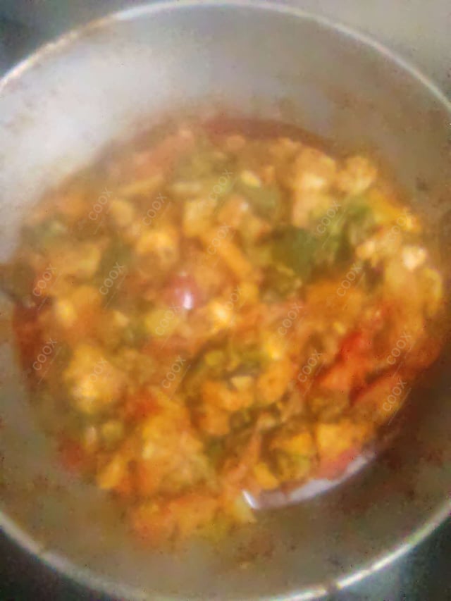 Delicious Veg Jalfrezi prepared by COOX