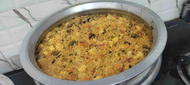 Delicious Veg Biryani prepared by COOX