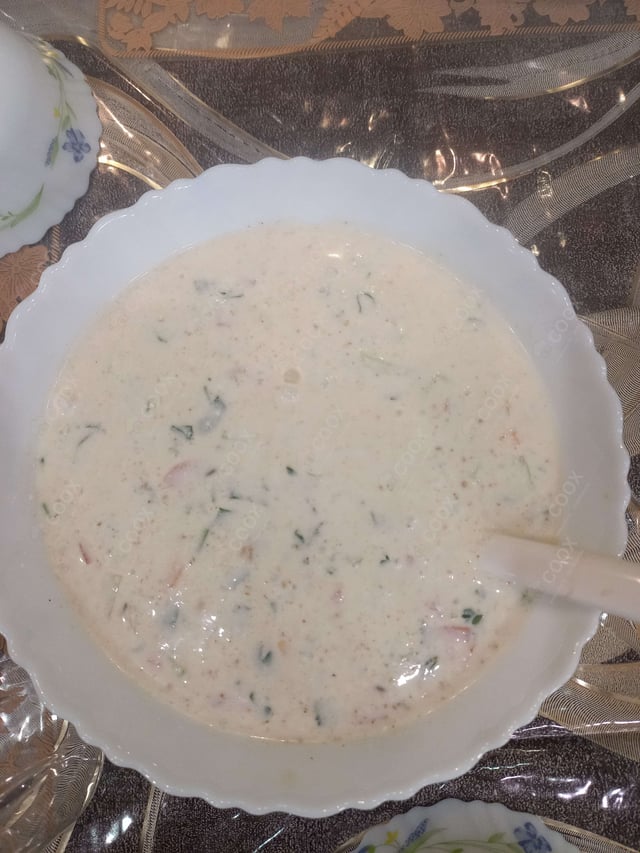 Delicious Mix Veg Raita prepared by COOX