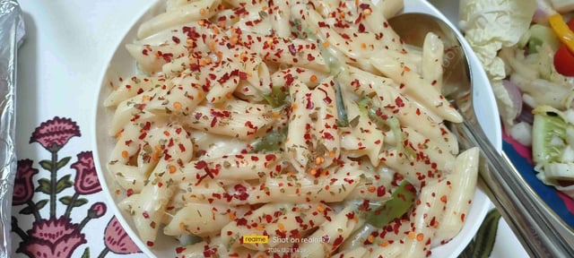 Delicious Pasta in White Sauce prepared by COOX