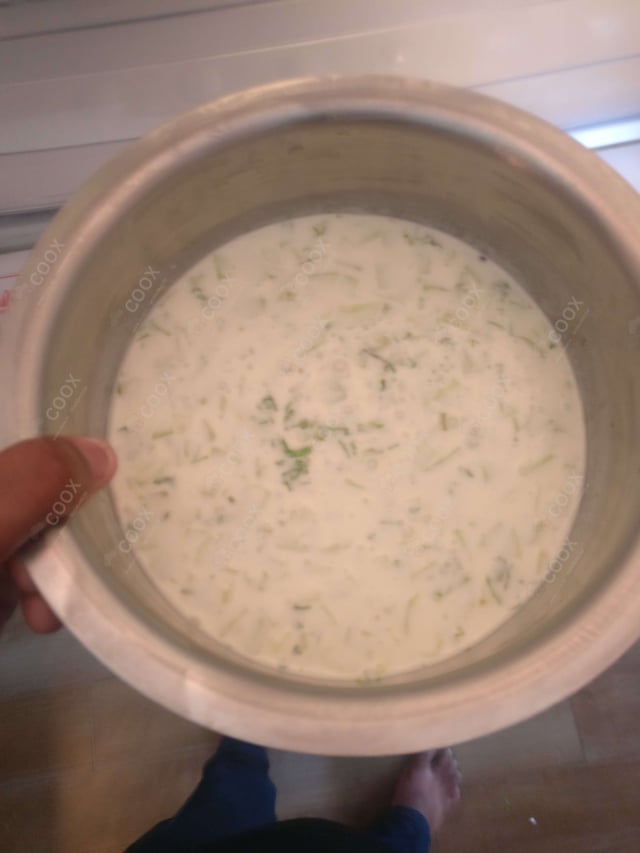 Delicious Cucumber Raita prepared by COOX