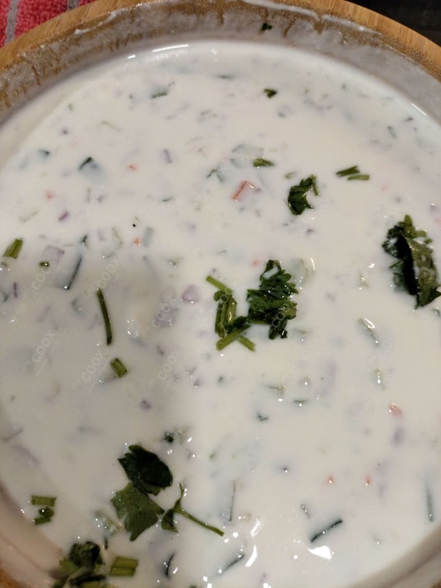 Delicious Mix Veg Raita prepared by COOX