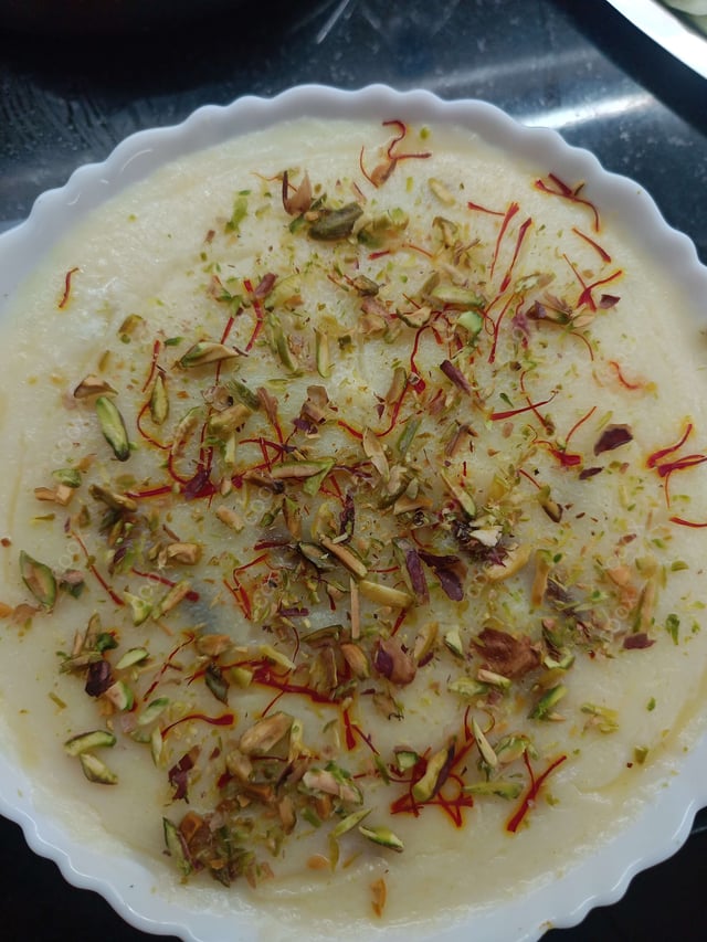 Delicious Phirni prepared by COOX