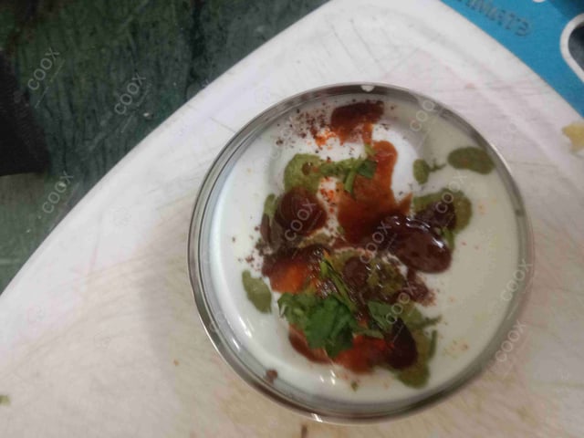 Delicious Dahi Vada prepared by COOX