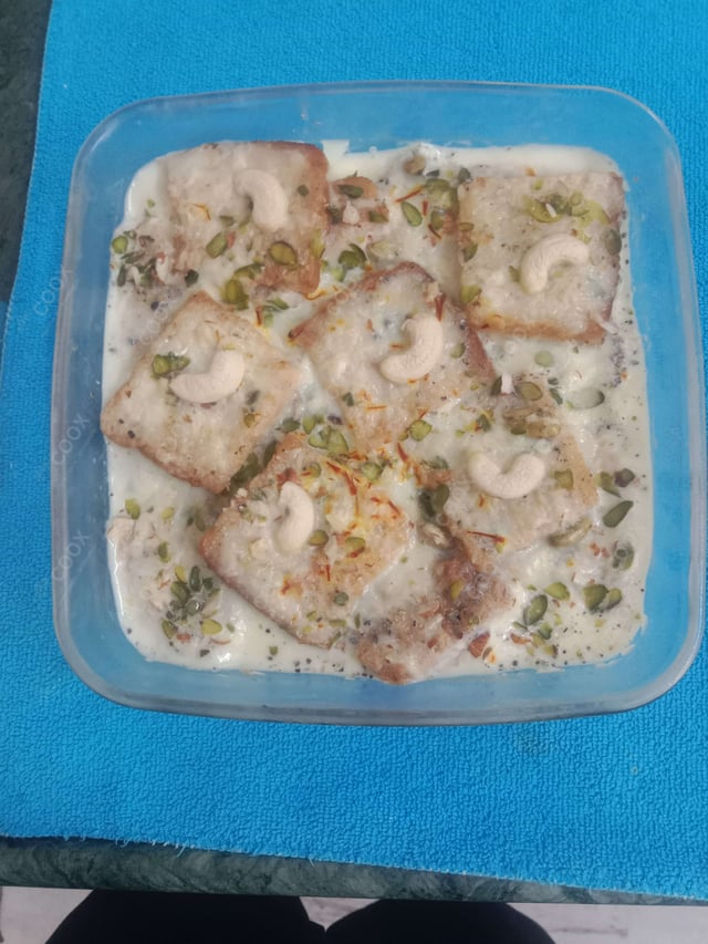 Delicious Shahi Tukda prepared by COOX