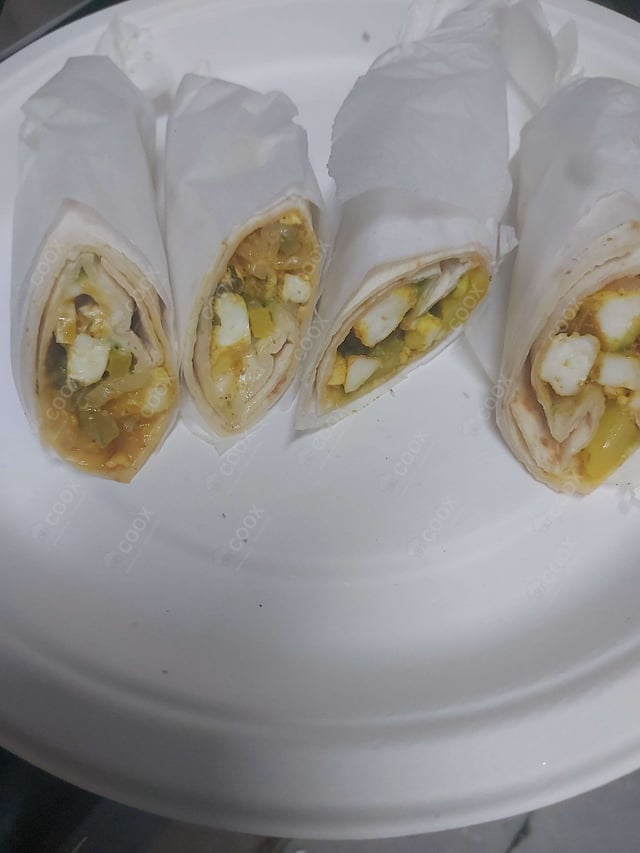 Delicious Veg Kathi Rolls prepared by COOX