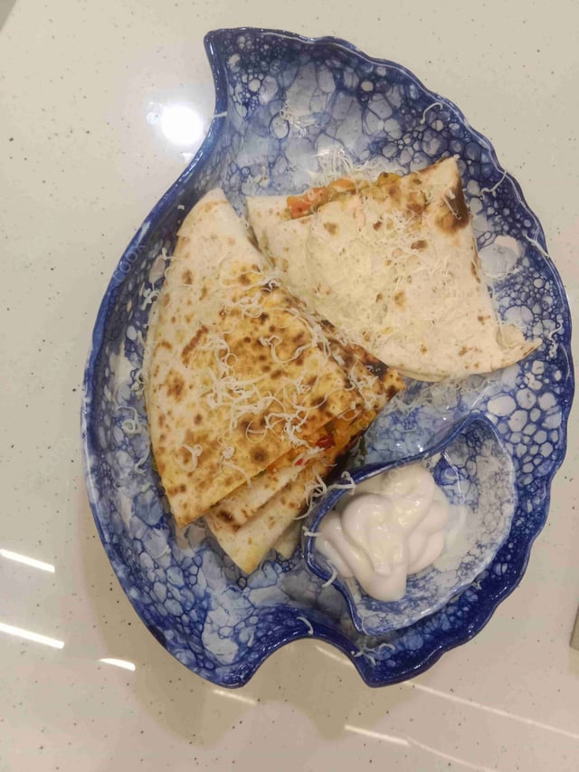 Delicious Veg Quesadillas prepared by COOX