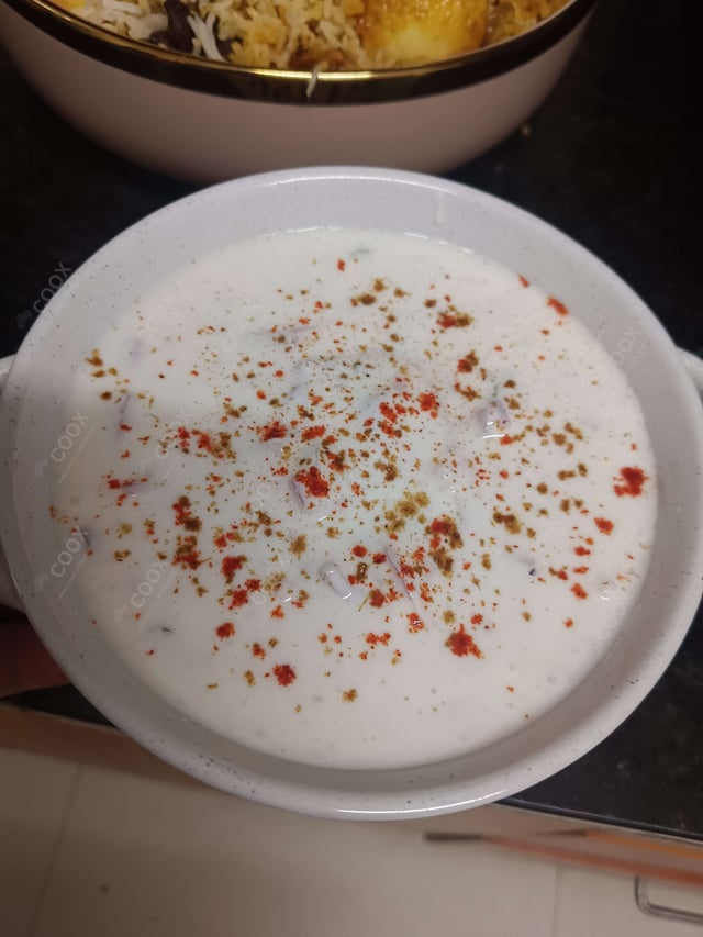 Delicious Mix Veg Raita prepared by COOX