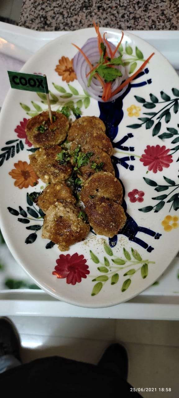 Delicious Veg Galouti Kebab prepared by COOX