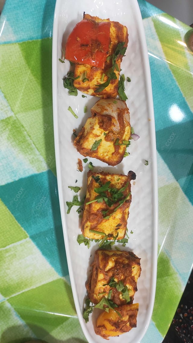 Delicious Paneer Tikka prepared by COOX