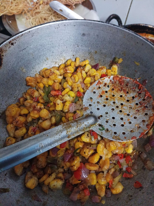 Delicious Crispy Fried Corn prepared by COOX