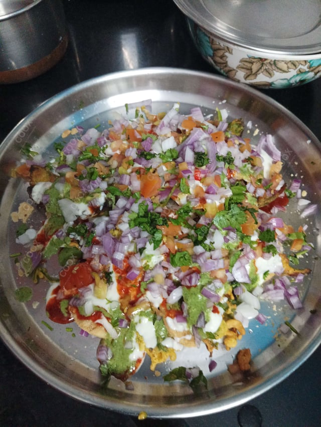 Delicious Palak Patta Chaat prepared by COOX