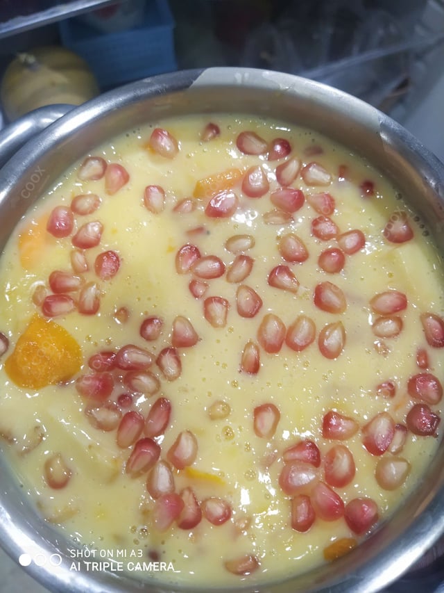 Delicious Fruit Custard prepared by COOX