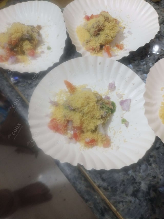 Delicious Aloo Tikki Chaat prepared by COOX