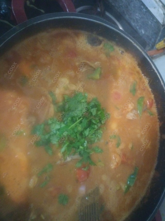 Delicious Kadhai Chicken prepared by COOX