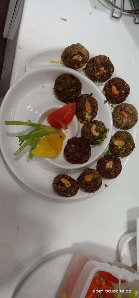 Delicious Hariyali Kebab prepared by COOX