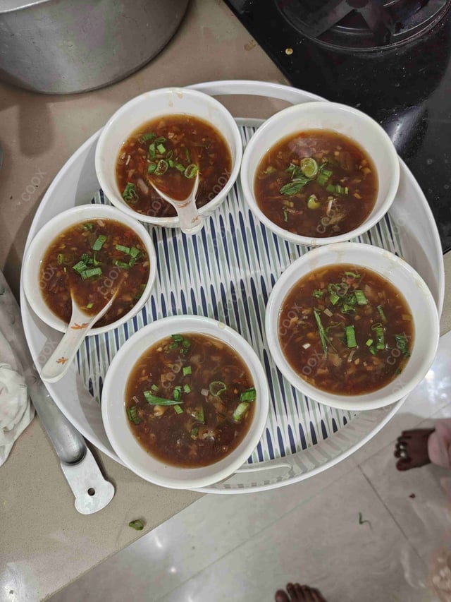 Delicious Hot & Sour Soup prepared by COOX