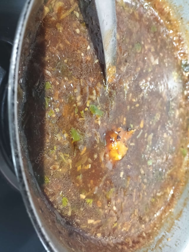 Delicious Veg Manchurian (Gravy) prepared by COOX