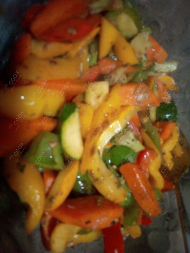 Delicious Grilled Vegetables prepared by COOX