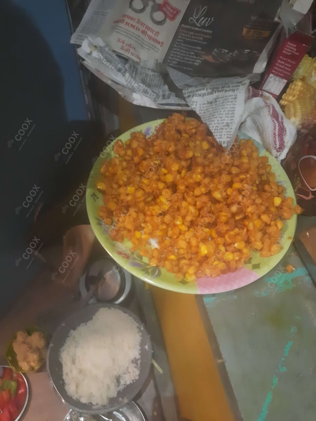 Delicious Crispy Fried Corn prepared by COOX