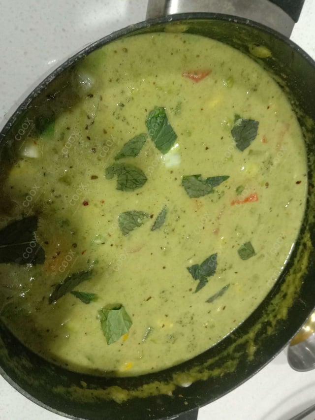 Delicious Green Thai Curry prepared by COOX