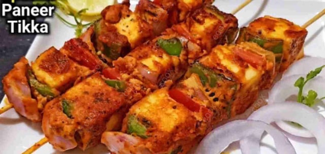 Delicious Paneer Tikka prepared by COOX