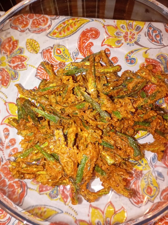 Delicious Kurkuri Bhindi prepared by COOX