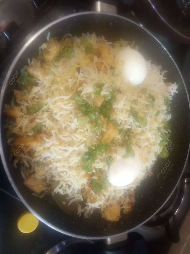 Delicious Chicken Biryani prepared by COOX