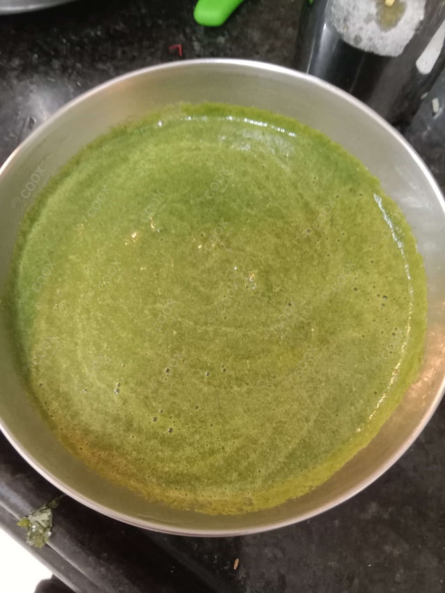 Delicious Green Chutney prepared by COOX