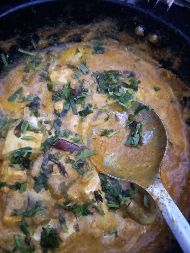 Delicious Kadhai Paneer prepared by COOX