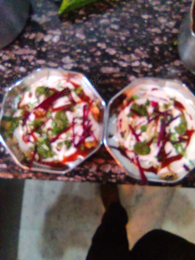 Delicious Papdi Chaat prepared by COOX