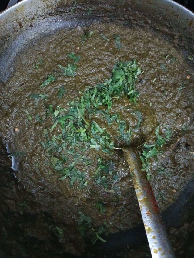 Delicious Sarso Ka Saag prepared by COOX