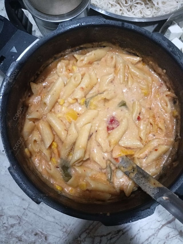 Delicious Pasta in Pink Sauce prepared by COOX