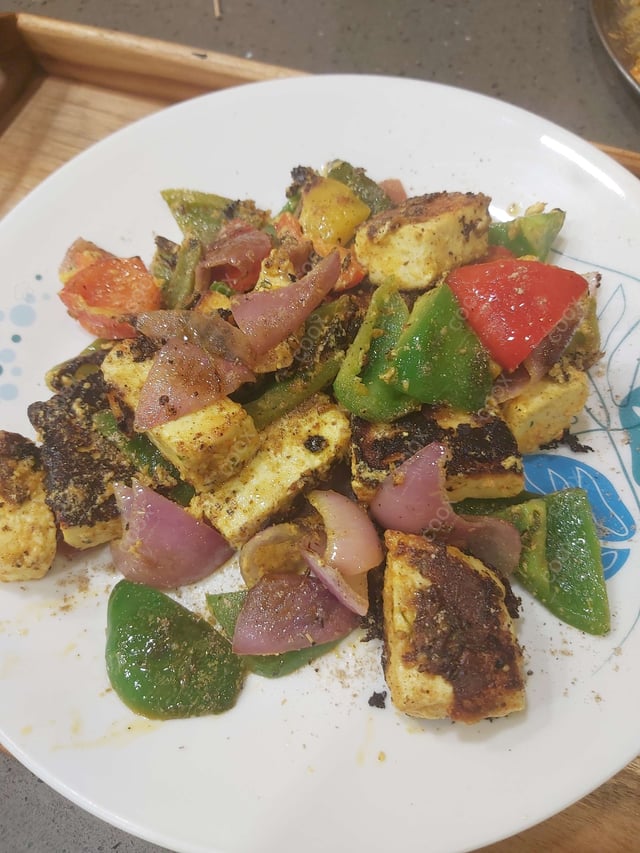 Delicious Paneer Tikka prepared by COOX