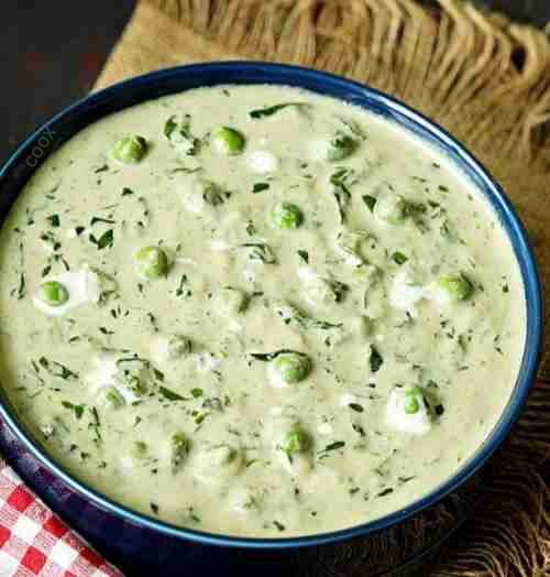 Delicious Methi Matar Malai prepared by COOX