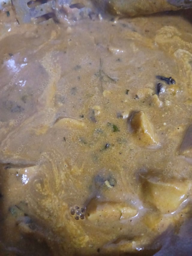 Delicious Soya Chaap (Gravy) prepared by COOX