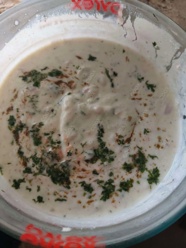 Delicious Mix Veg Raita prepared by COOX